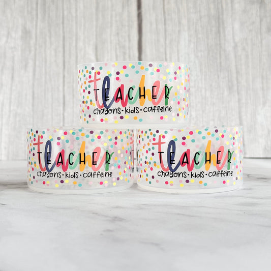 Teacher Tumbler Boot