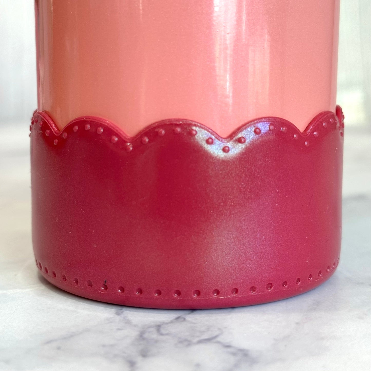 Winterberry Shimmer Scallop Tumbler Boot