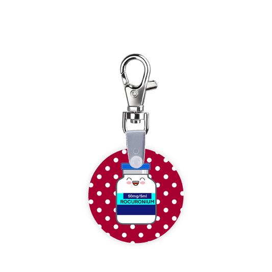 Rocuronium Roc’n Around The Christmas Tree Smart CodeClip Keychain