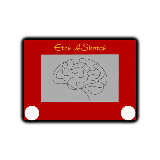 Brain Etch A Sketch GlamClip