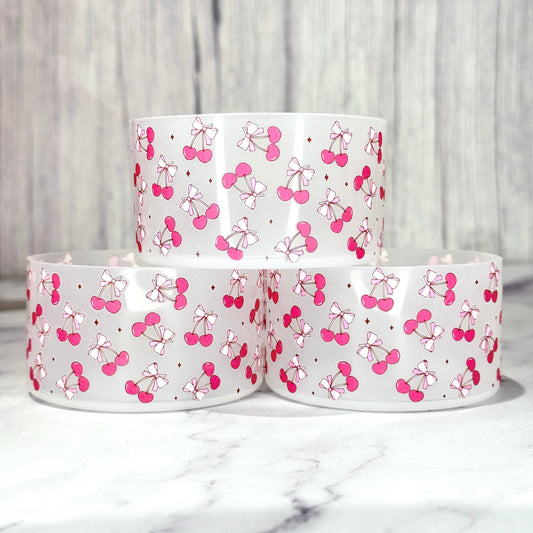 Coquette Cherry Tumbler Boot   Red pink