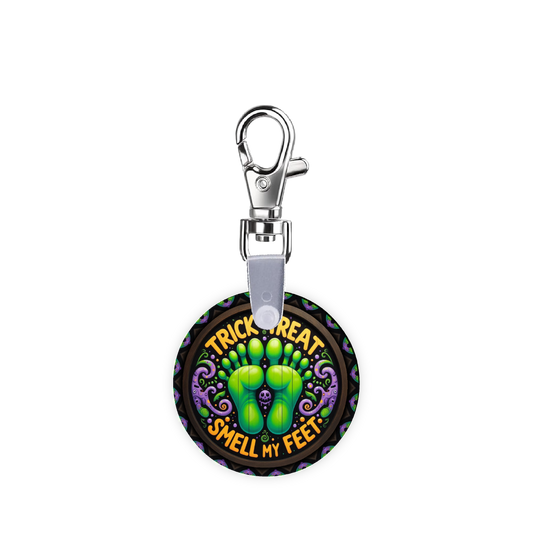 Trick Or Treat, Smell My Feet Smart CodeClip Keychain