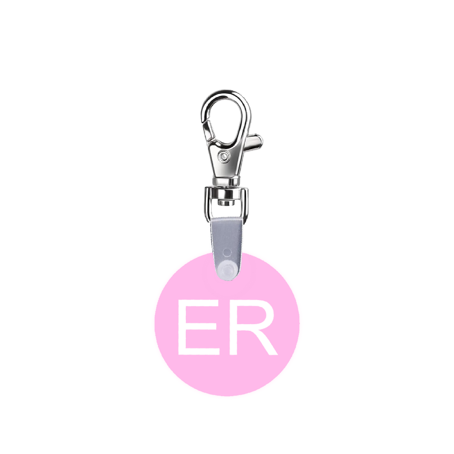 Pink ER Smart CodeClip Keychain