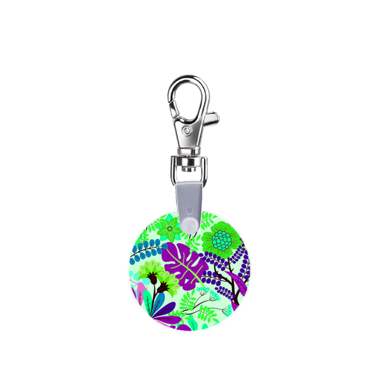 Tropical Smart CodeClip Keychain