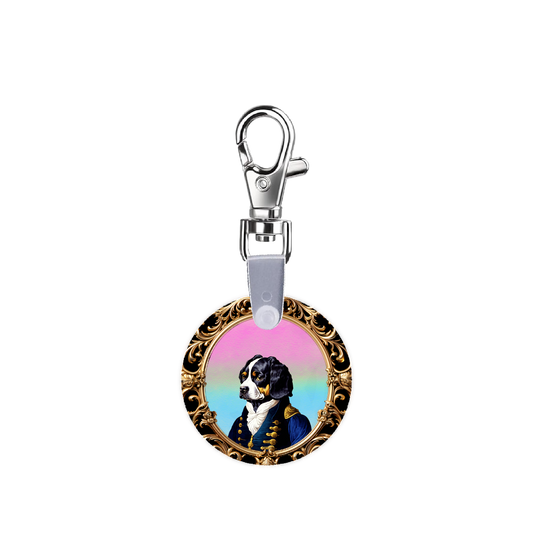 Sir Spaniel Smart CodeClip Keychain