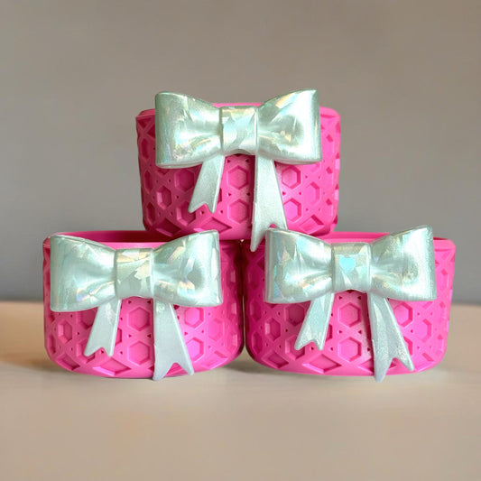Popsicle Pink Coquette WAFFLE Tumbler Boot