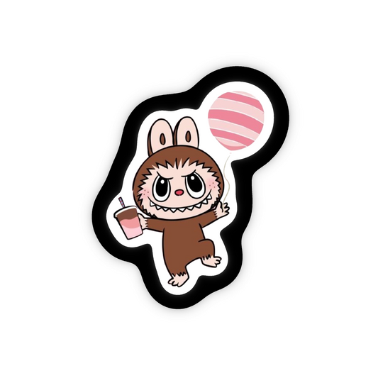 Brown Labubu GlamClip