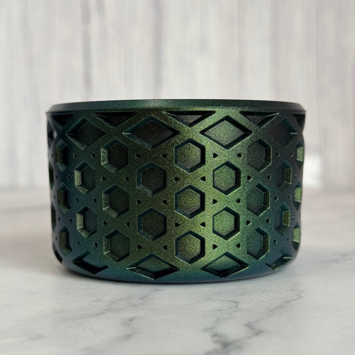 Emerald Shimmer Waffle Tumbler Boot