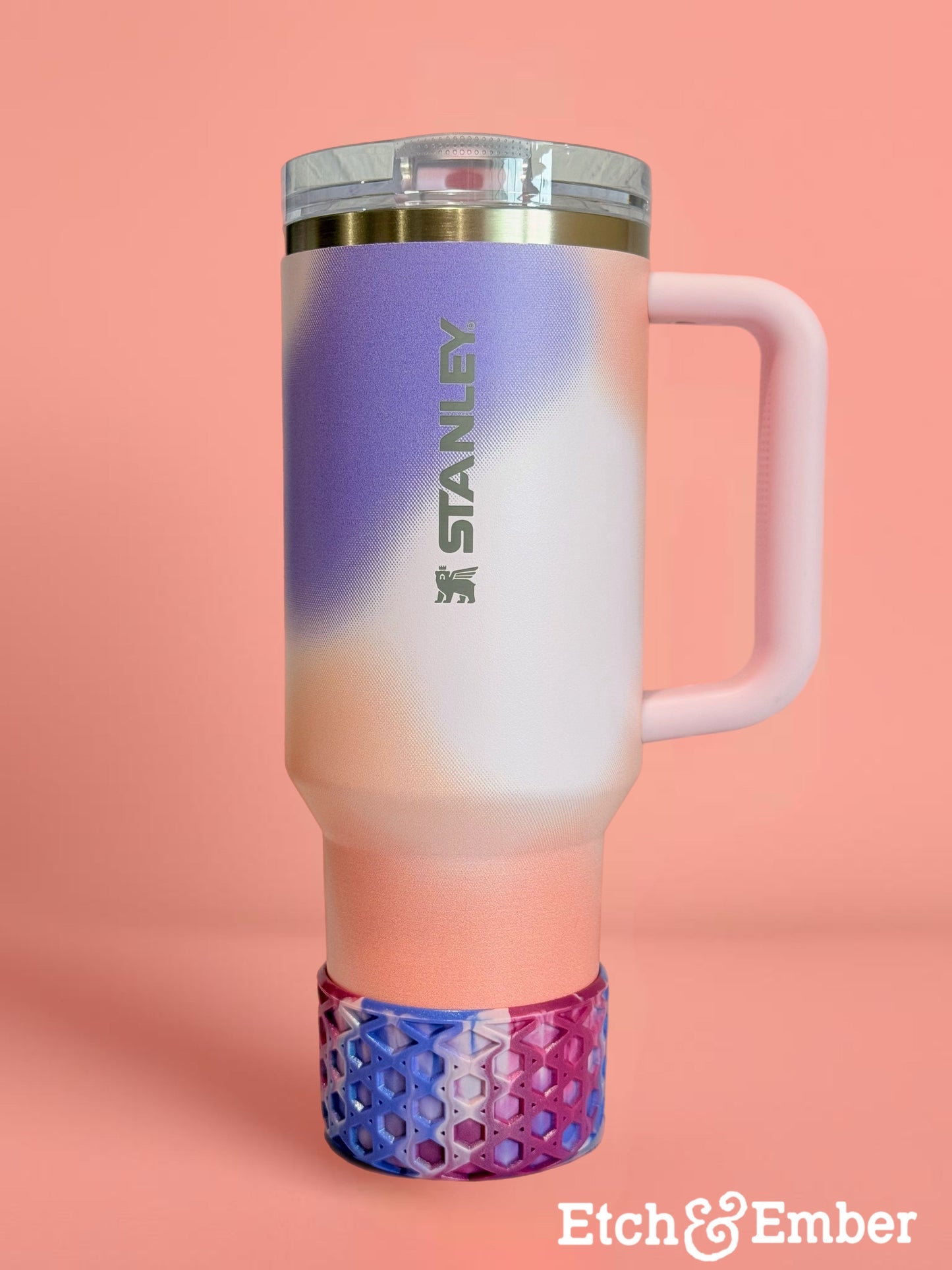 Purple Rain WAFFLE Tumbler Boot