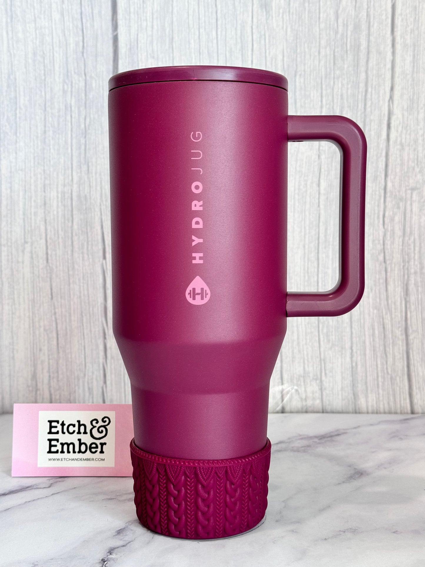 CRANBERRY MACRAME Tumbler Boot