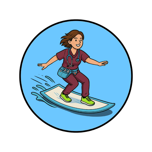 Chux Surfer Smart Codeclip  Button