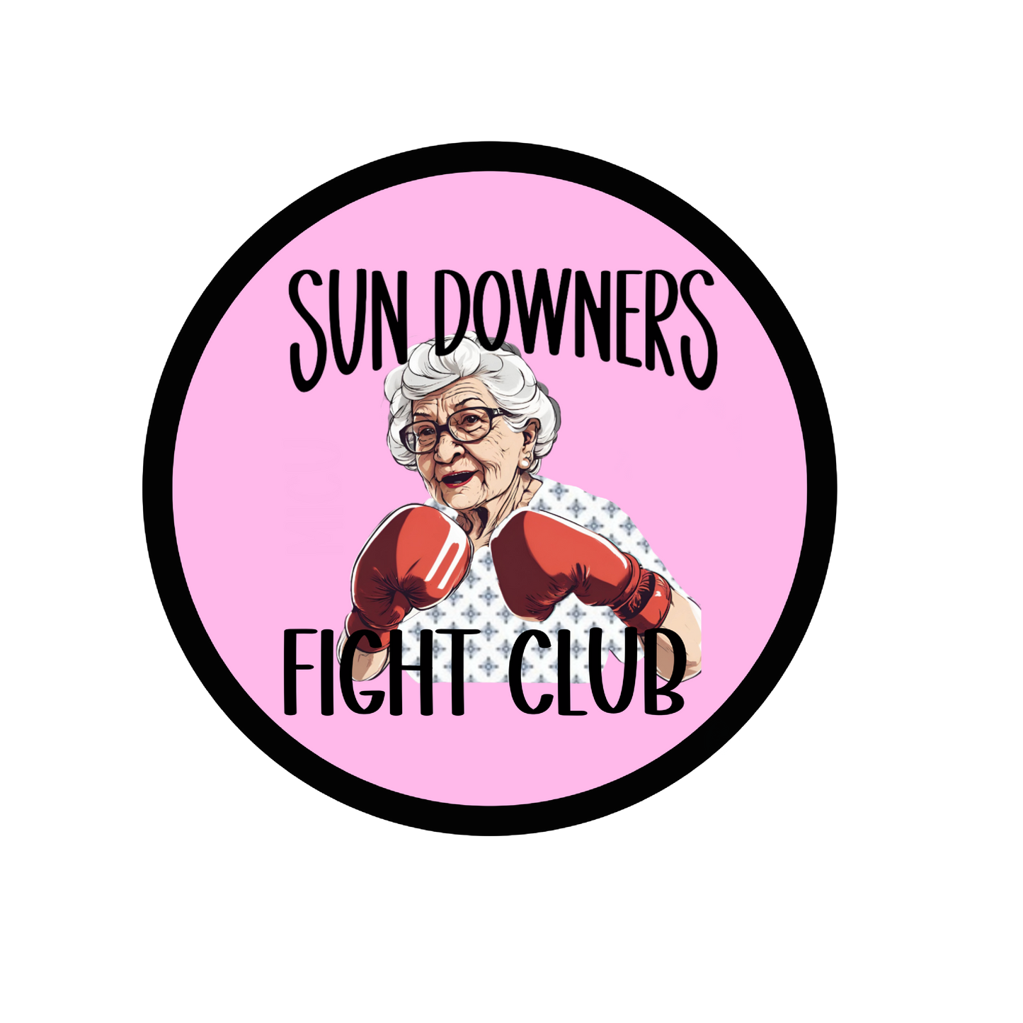 Sundowners Fight Club Round GlamClip