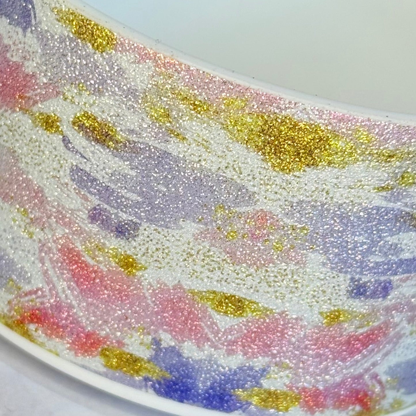 Watercolor Glitter Luxe Tumbler Boot  NEW!