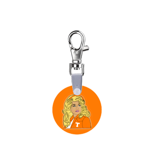 Tennessee T Orange Dolly Smart CodeClip Keychain