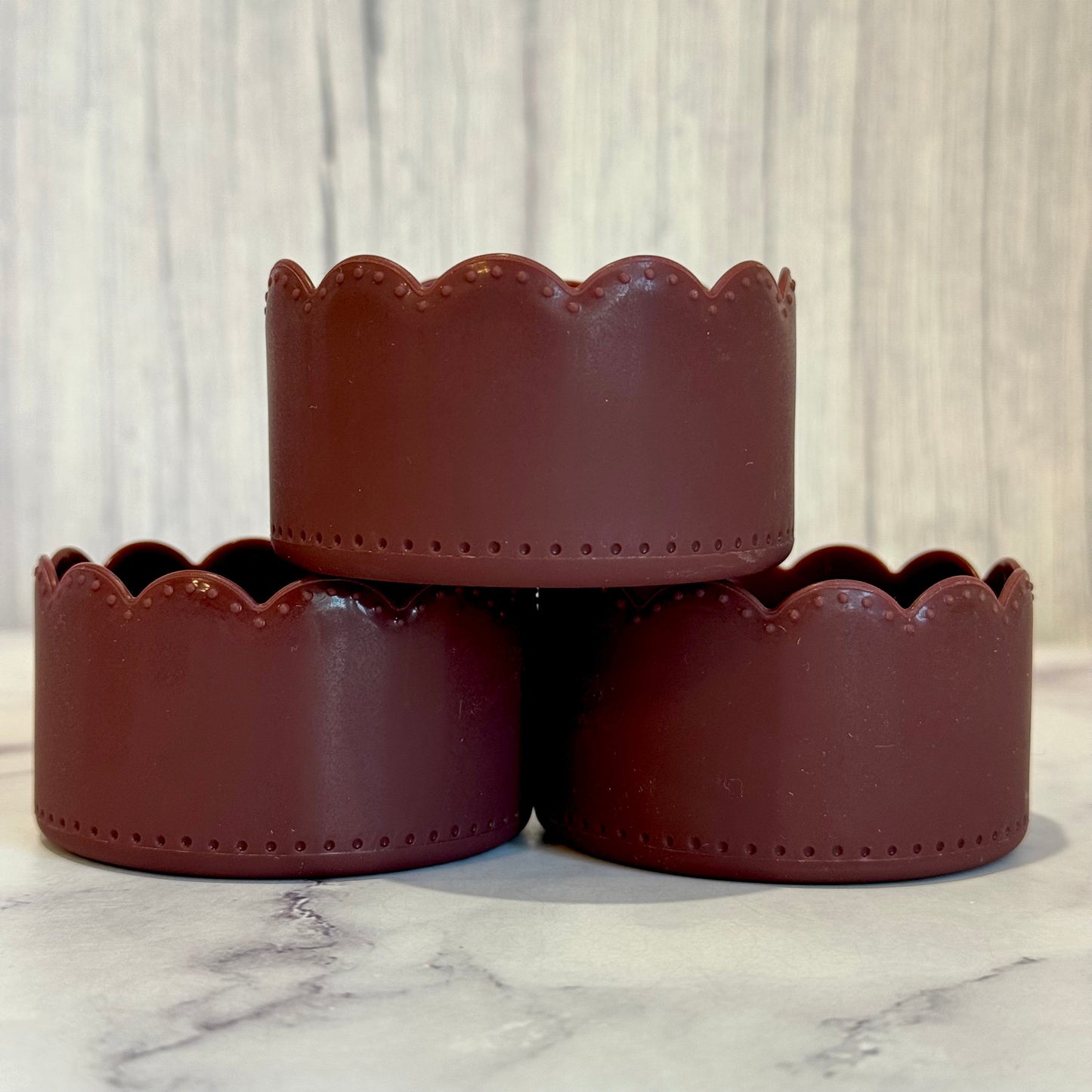 Cabernet Scallop Tumbler Boot