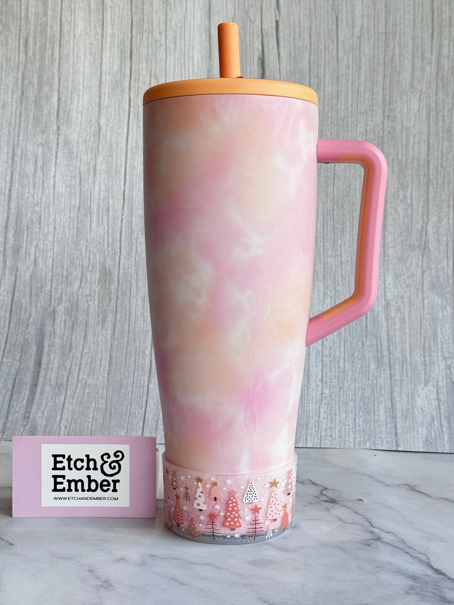Neutral Christmas Tumbler Boot