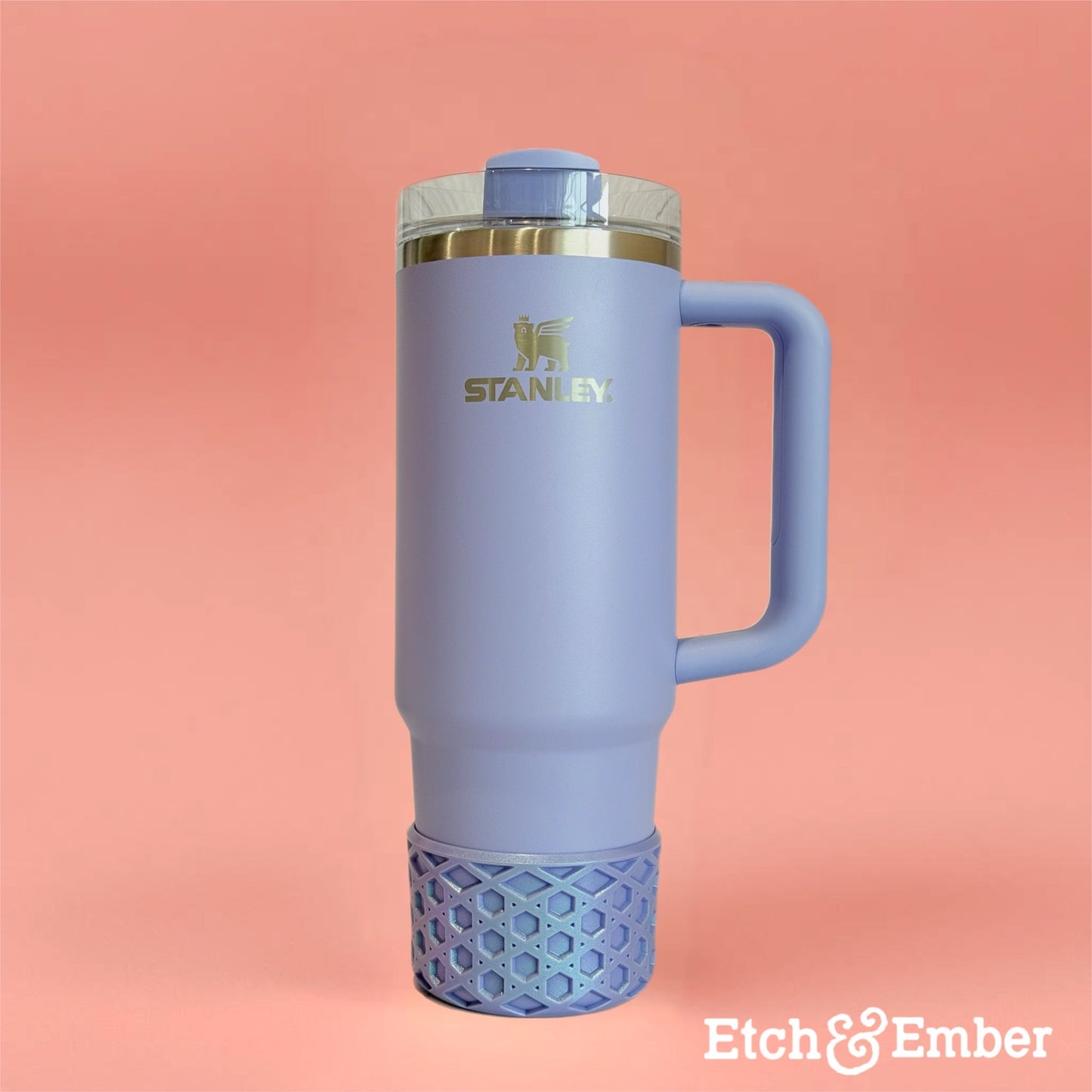 Comforting Purple Waffle Tumbler Boot