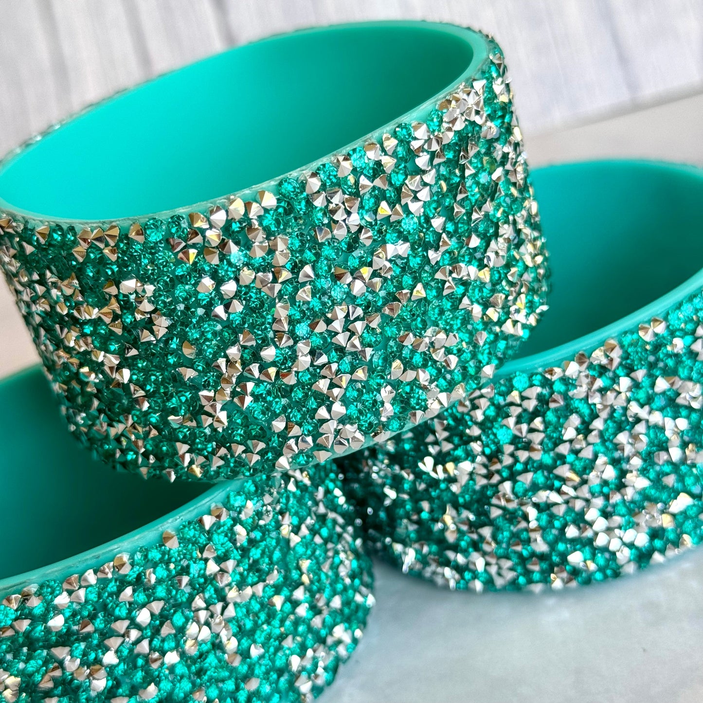 SEAFOAM DRUZY BLING Tumbler Boot