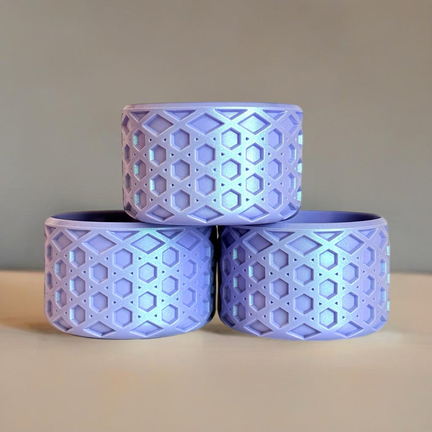 Comforting Purple Waffle Tumbler Boot