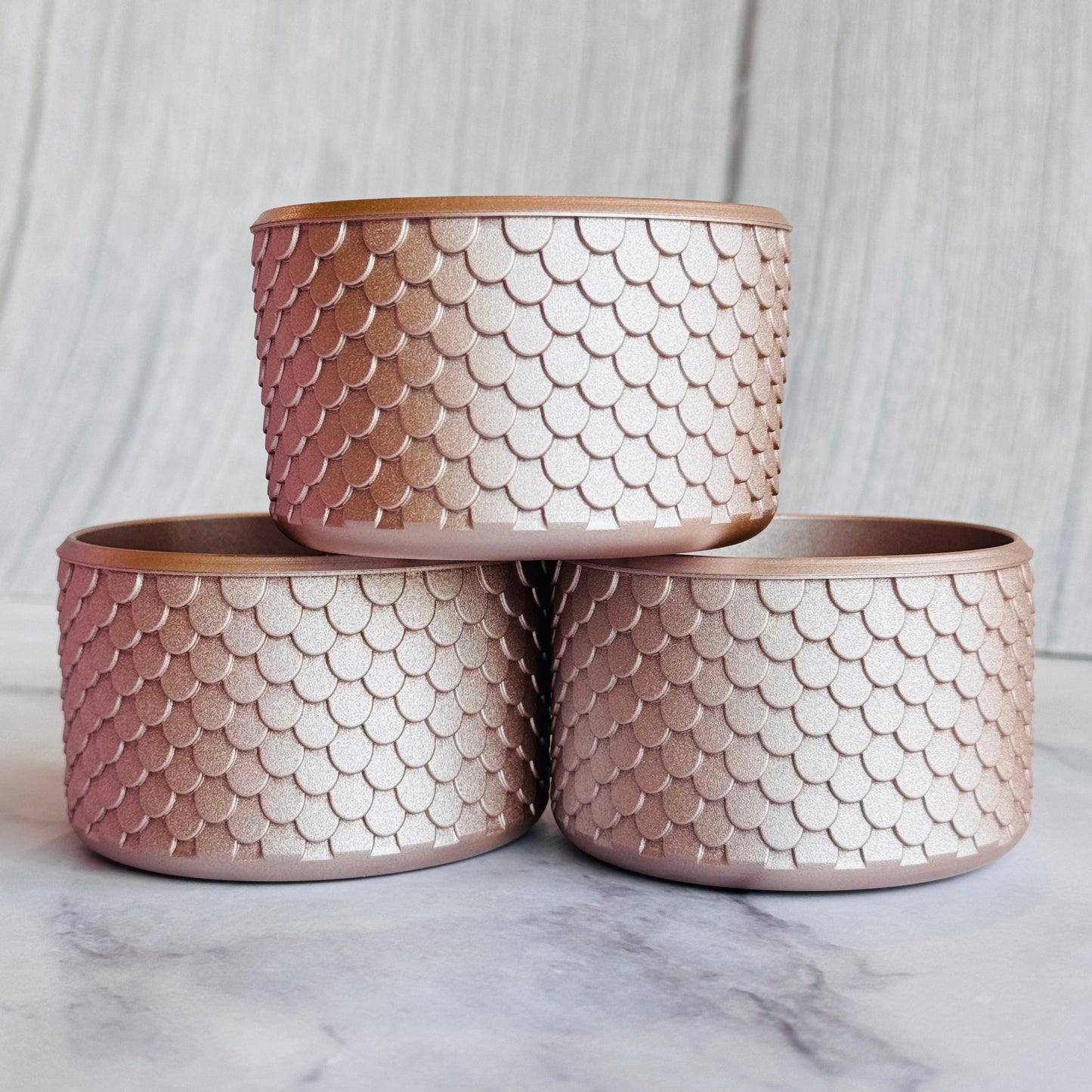 ROSE GOLD MERMAID Tumbler Boot