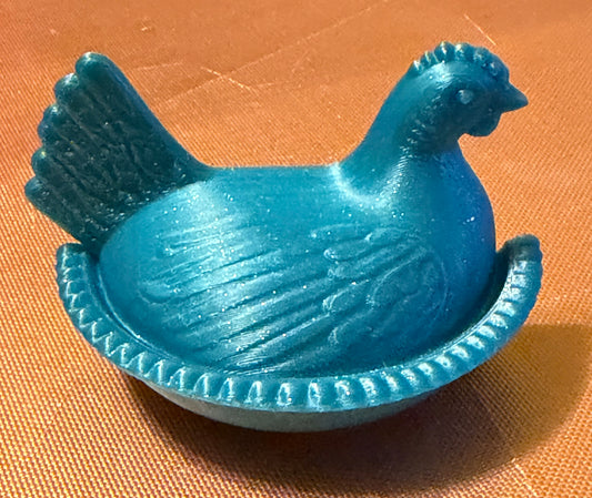 Vintage Nesting Hen Indiana Hen On Nest Chicken Magnet