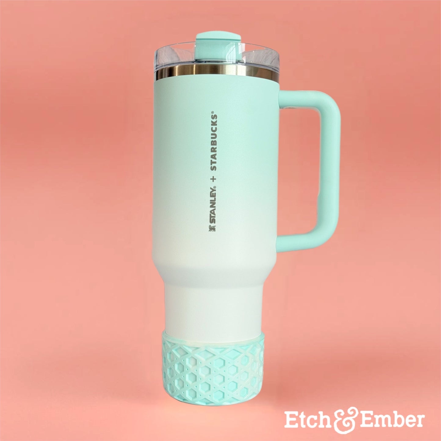 Pearl Mint Waffle Tumbler Boot