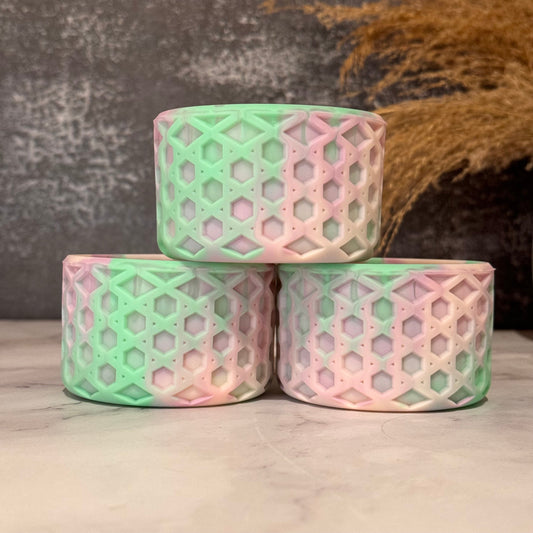 Watercolor WAFFLE Tumbler Boot