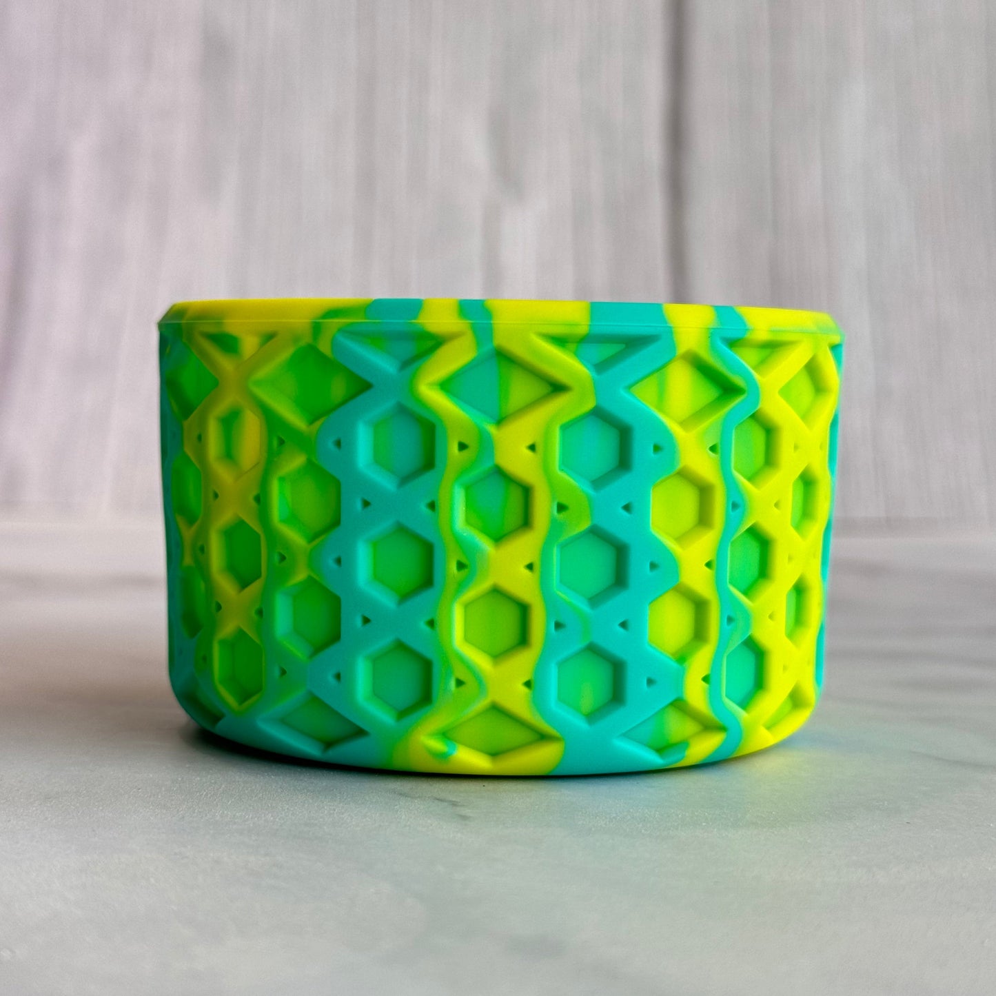TROPICAL TEAL REMIX WAFFLE Tumbler Boot