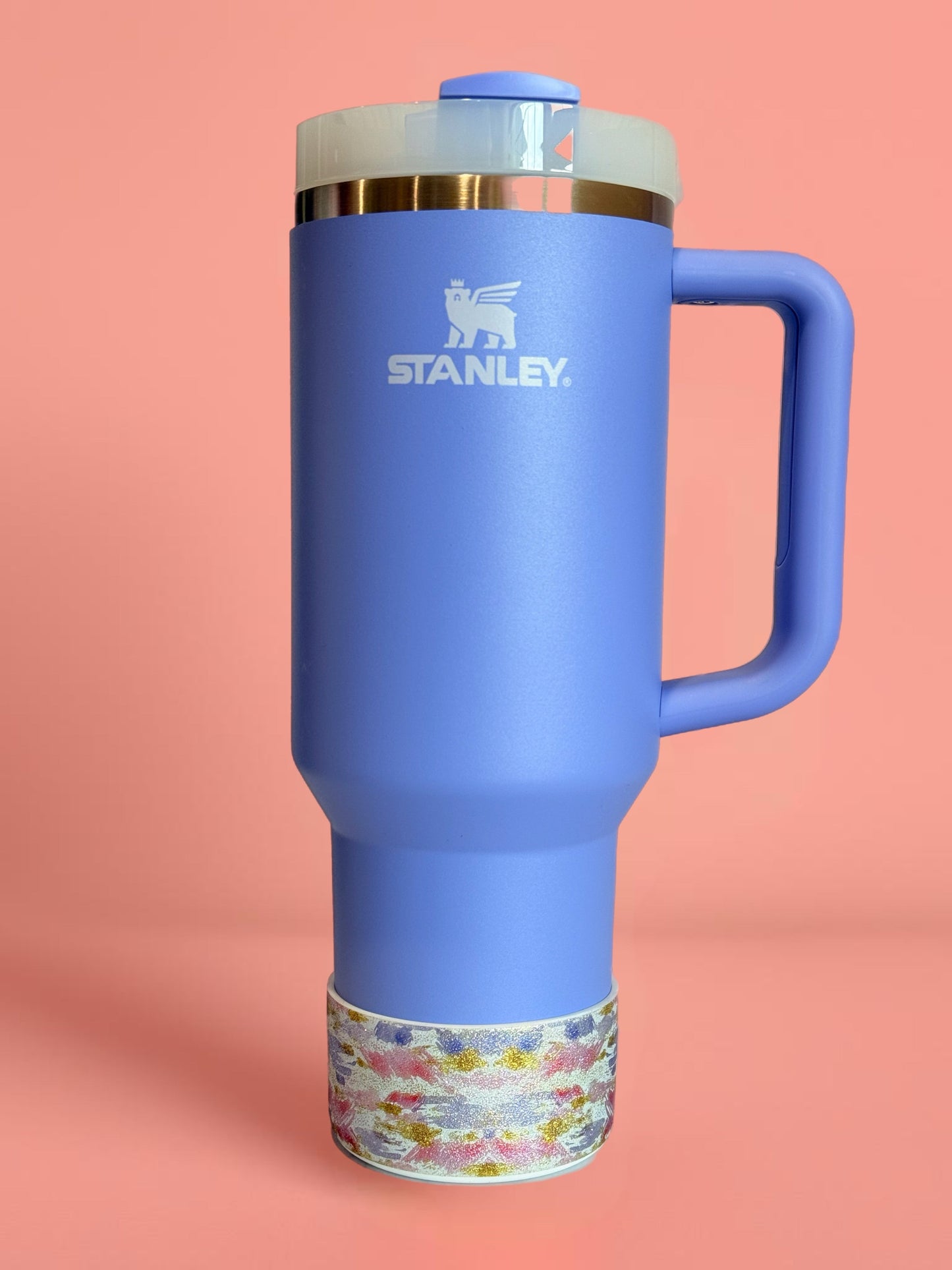 Watercolor Glitter Luxe Tumbler Boot  NEW!