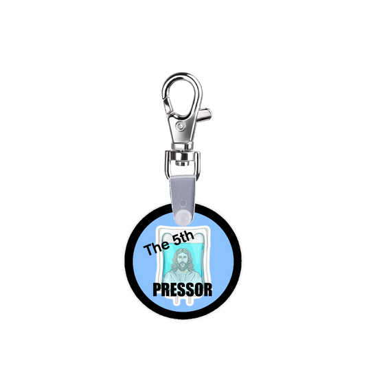 The 5th Pressor Jesus Smart CodeClip Keychain