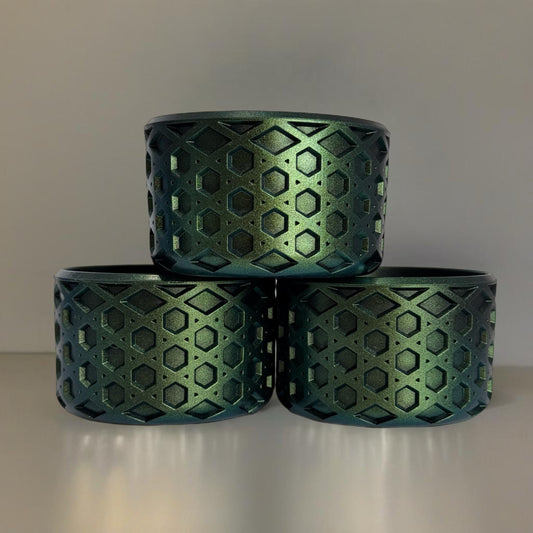 Emerald Shimmer Waffle Tumbler Boot