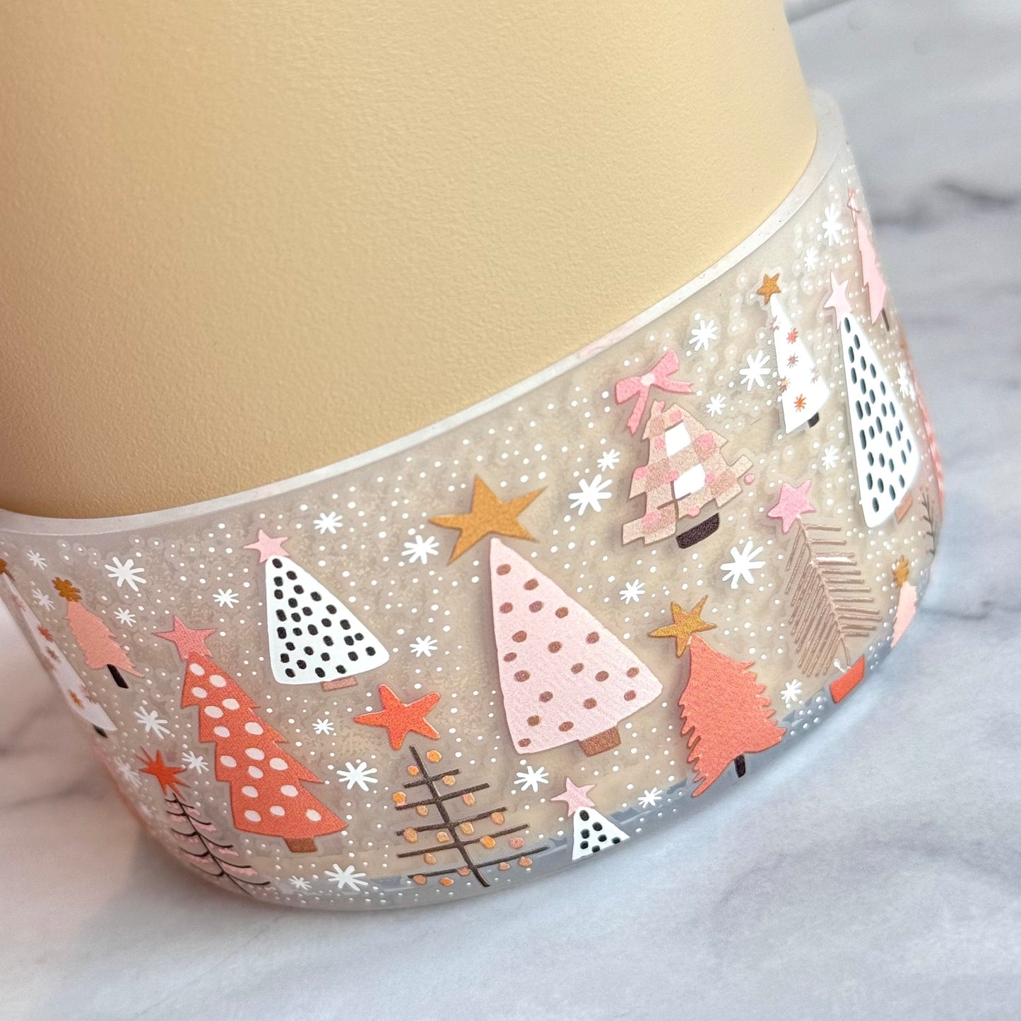 Neutral Christmas Tumbler Boot