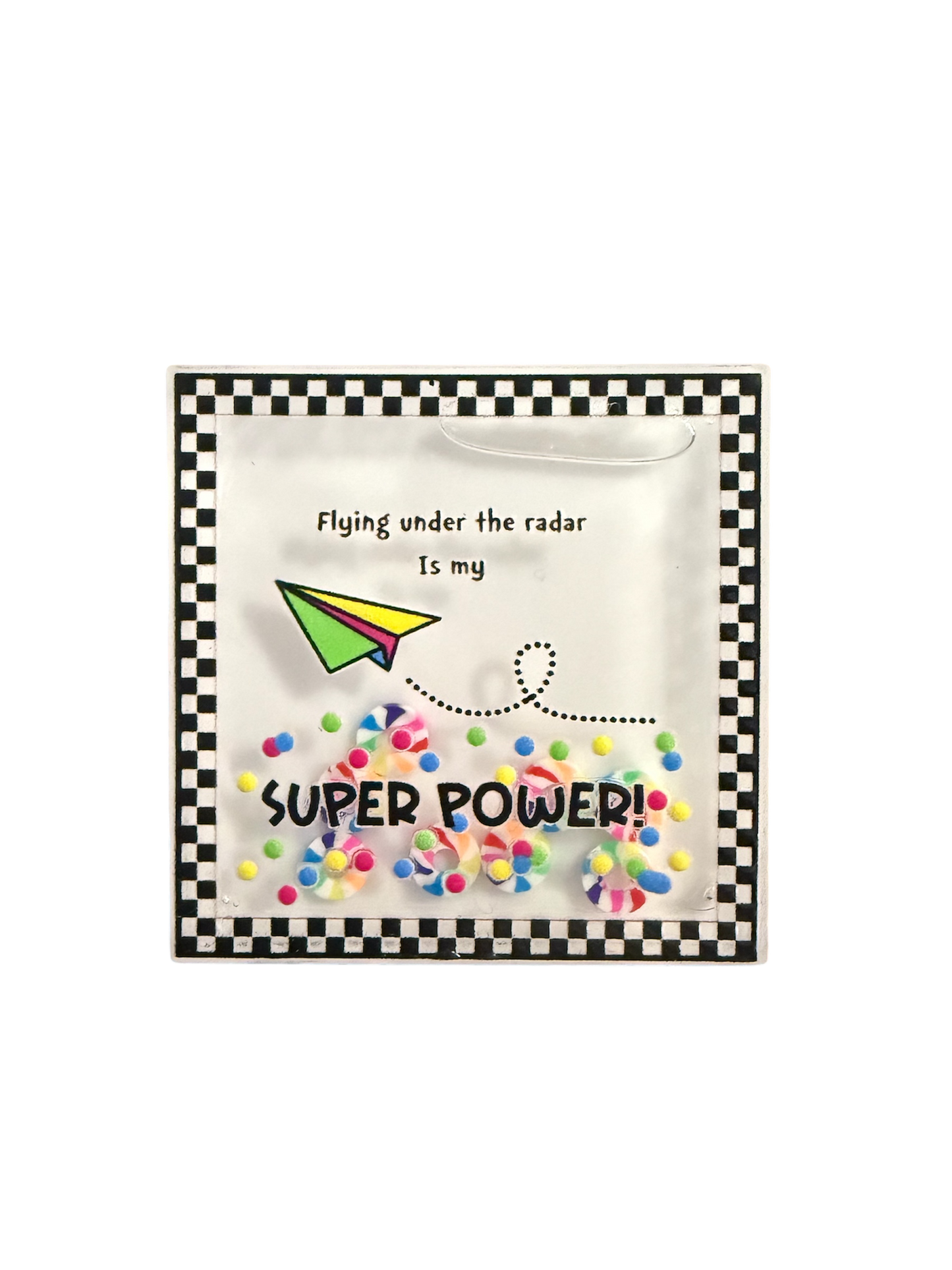 Shaker GlamClip I’m An Expert At Flying Under The Radar Liquid Shaker