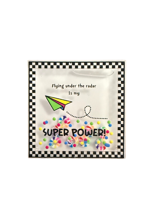 Shaker GlamClip I’m An Expert At Flying Under The Radar Liquid Shaker