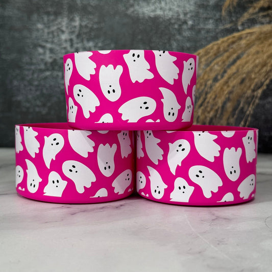 PINK GHOSTS Tumbler Boot NEW!