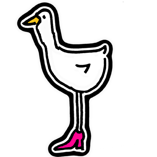 Goosey Vuitton Iron On Glitter Patch Pop Culture