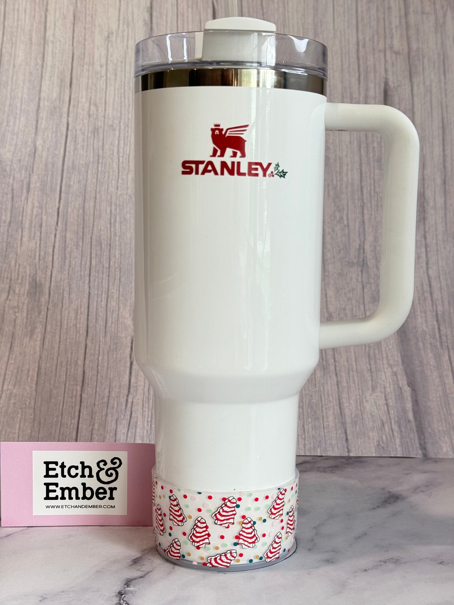Christmas Cakes Tumbler Boot