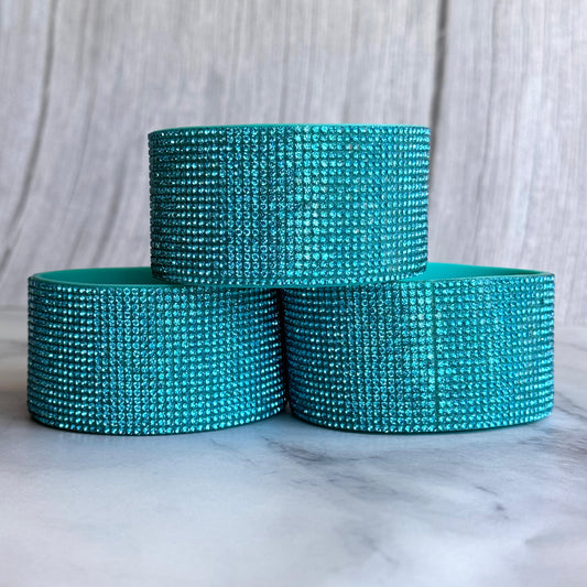 TEAL BLING Tumbler Boot