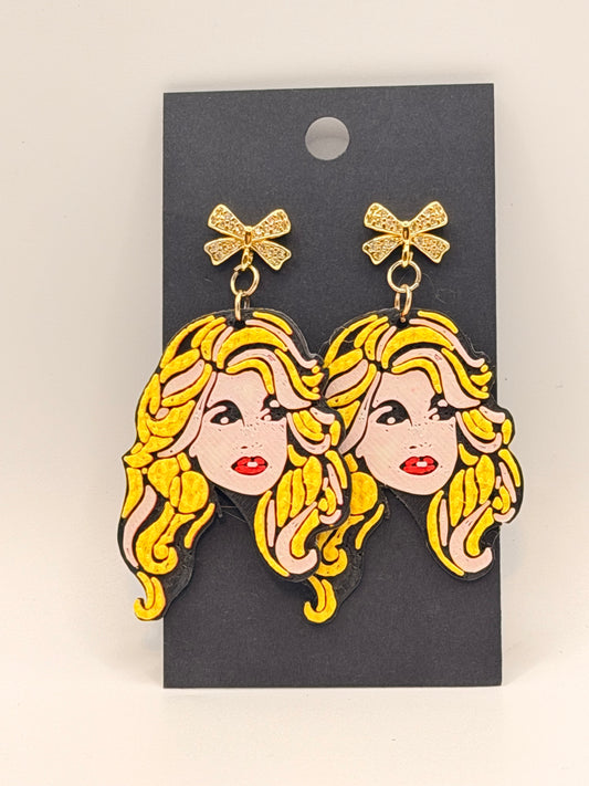 Dolly Parton Sparkle Earrings