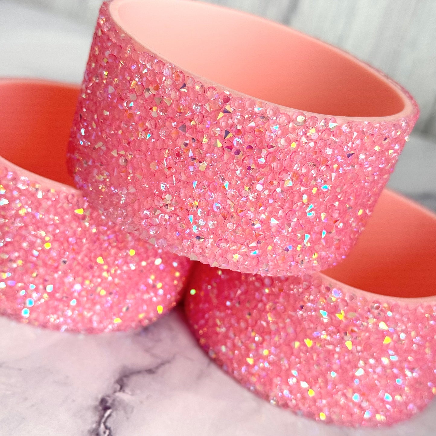Messi Pink Druzy BLING Tumbler Boot