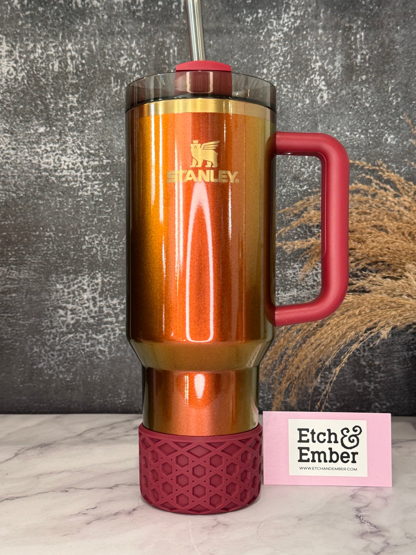 Maroon WAFFLE Tumbler Boot