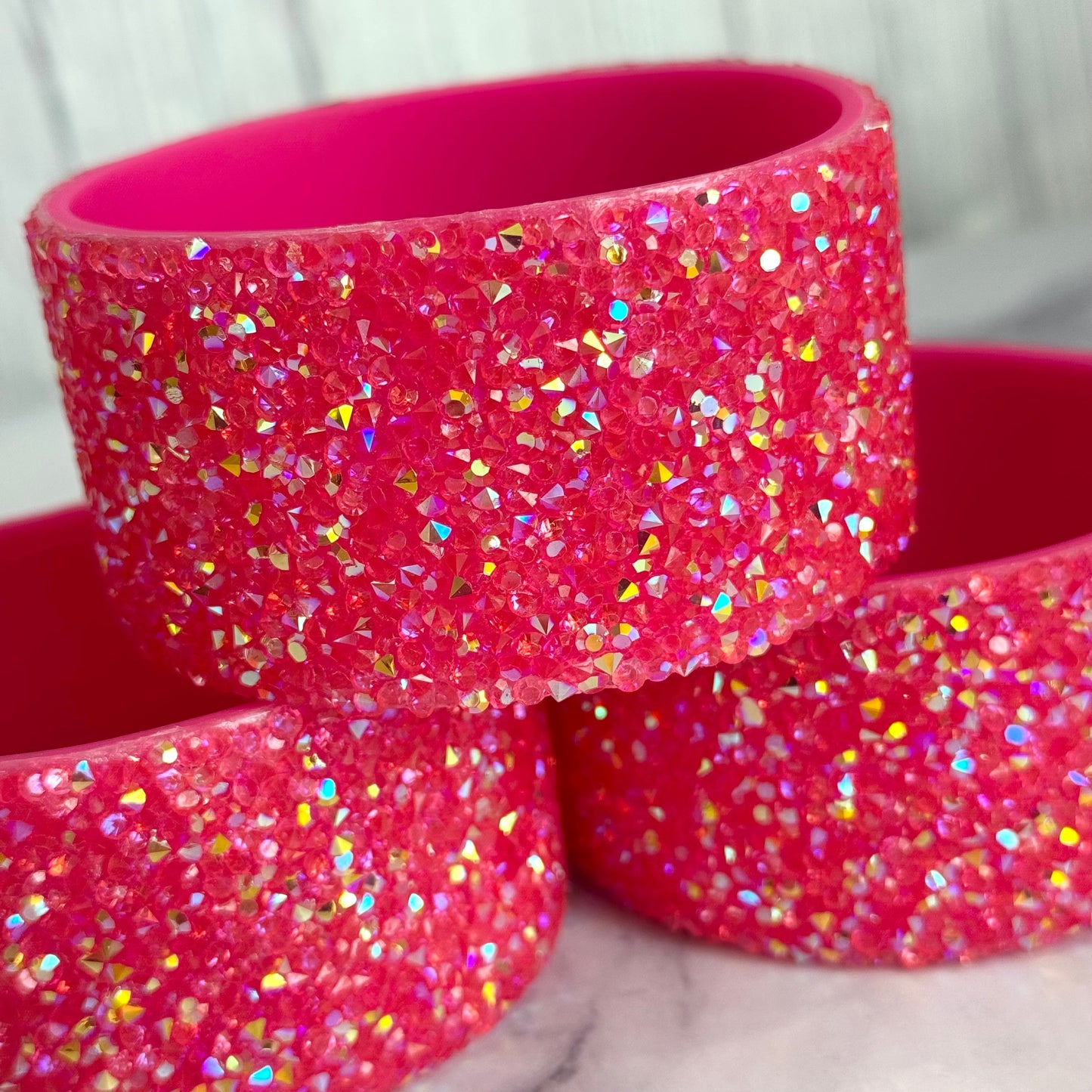 Pink Parade Druzy BLING Tumbler Boot