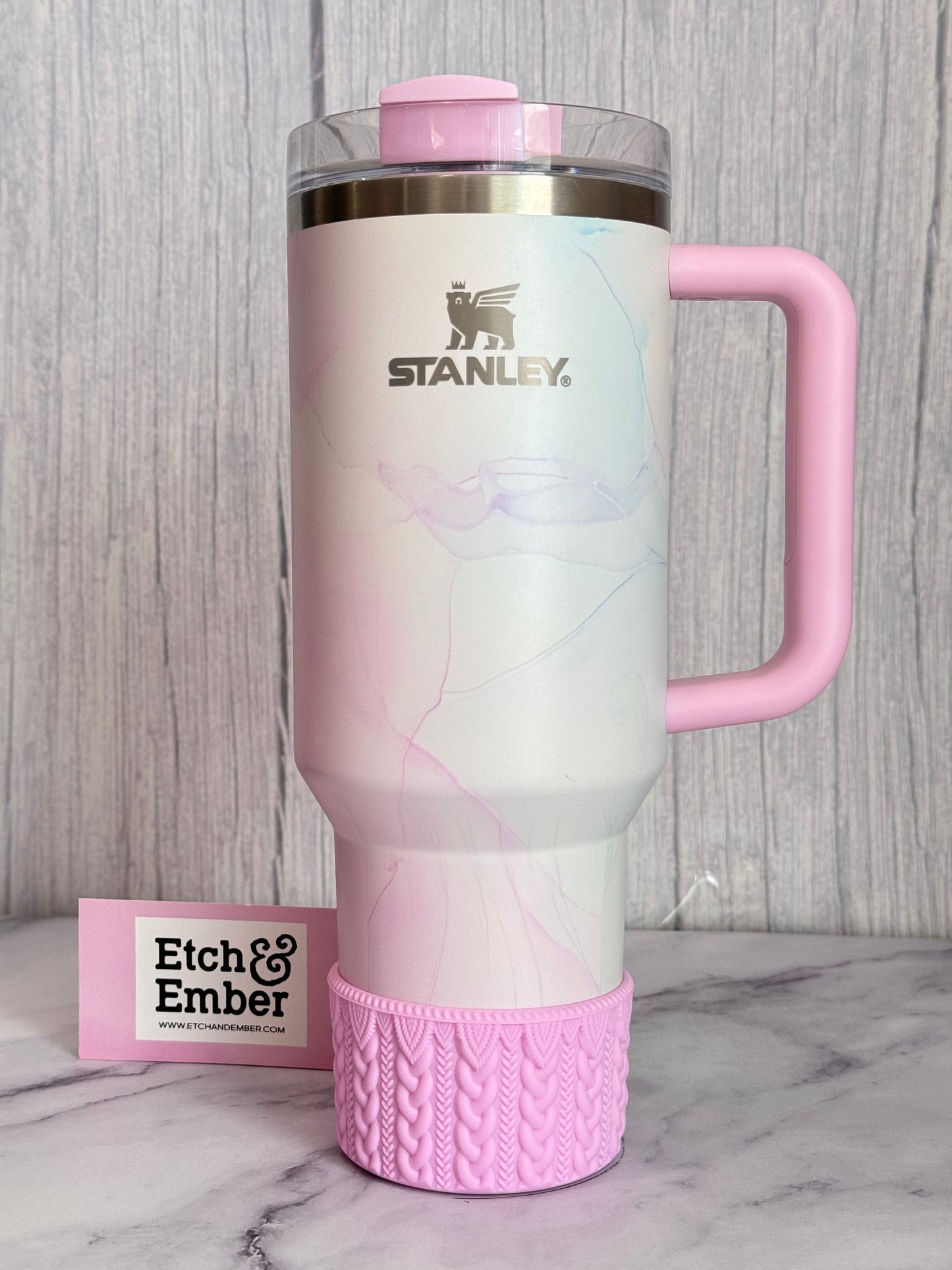 MEXICO PINK MACRAME Tumbler Boot  BY