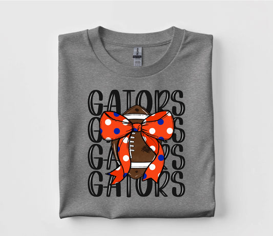 Gators Coquette Football T Shirt