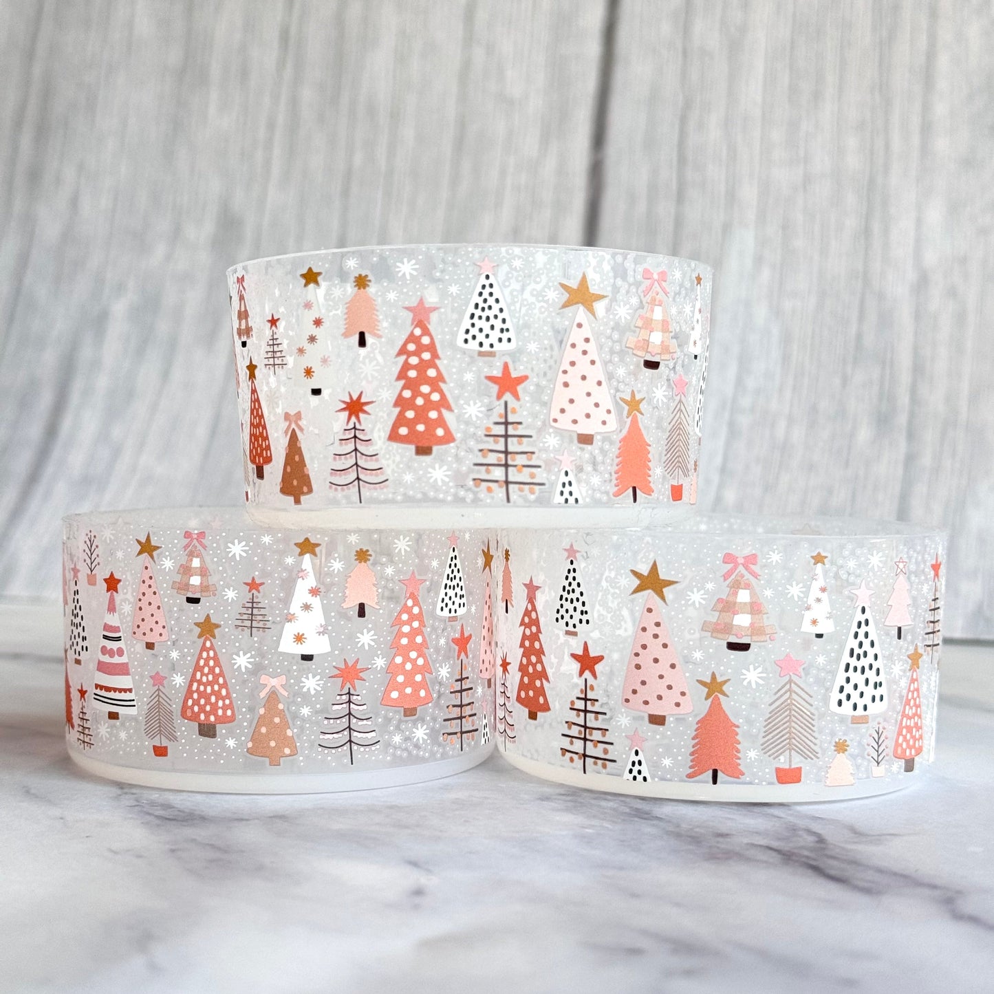 Neutral Christmas Tumbler Boot