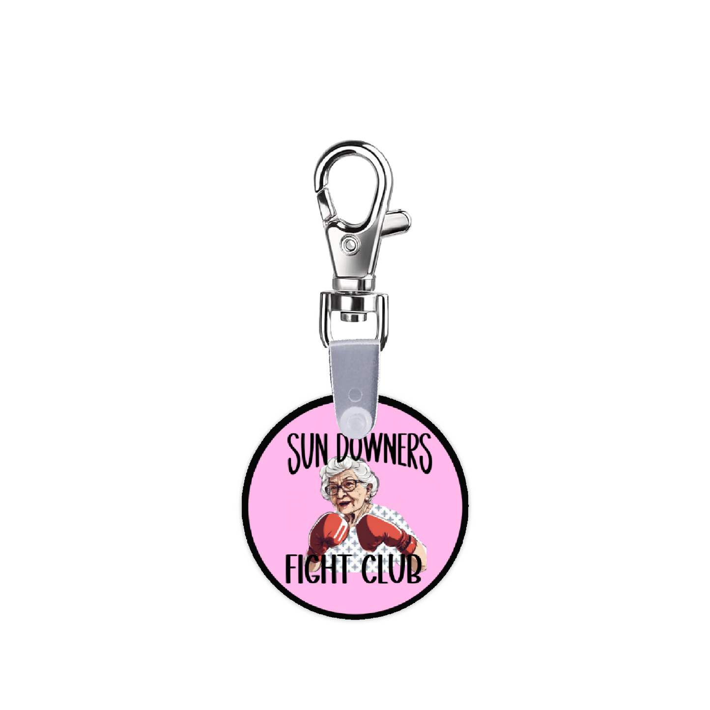 Sundowners Fight Club Smart CodeClip Keychain