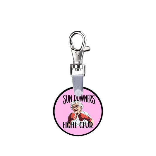 Sundowners Fight Club Smart CodeClip Keychain