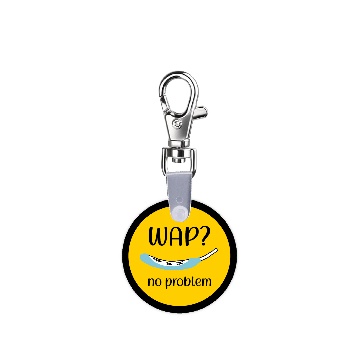 WAP No Problem Smart CodeClip Keychain