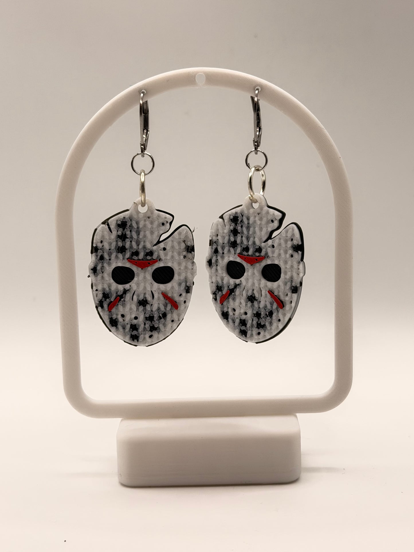 Halloween Jason Earrings