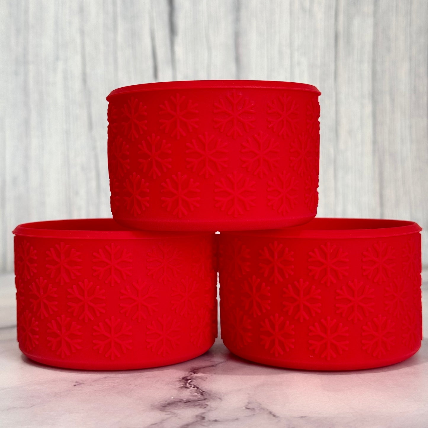 RED SNOWFLAKES Tumbler Boot